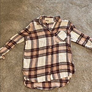 Thread and Supply Soft Flannel Button Down